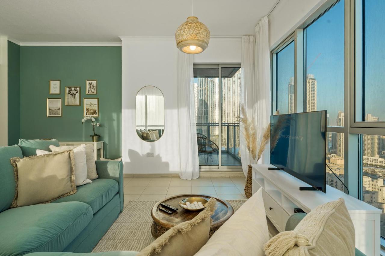 Chic And Zen Apartment, Near Burj Khalifa Tower ドバイ エクステリア 写真