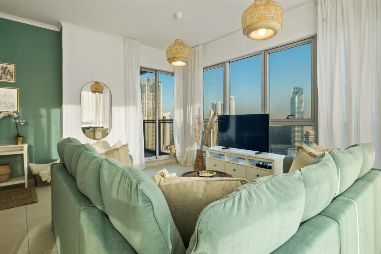 Chic And Zen Apartment, Near Burj Khalifa Tower ドバイ エクステリア 写真